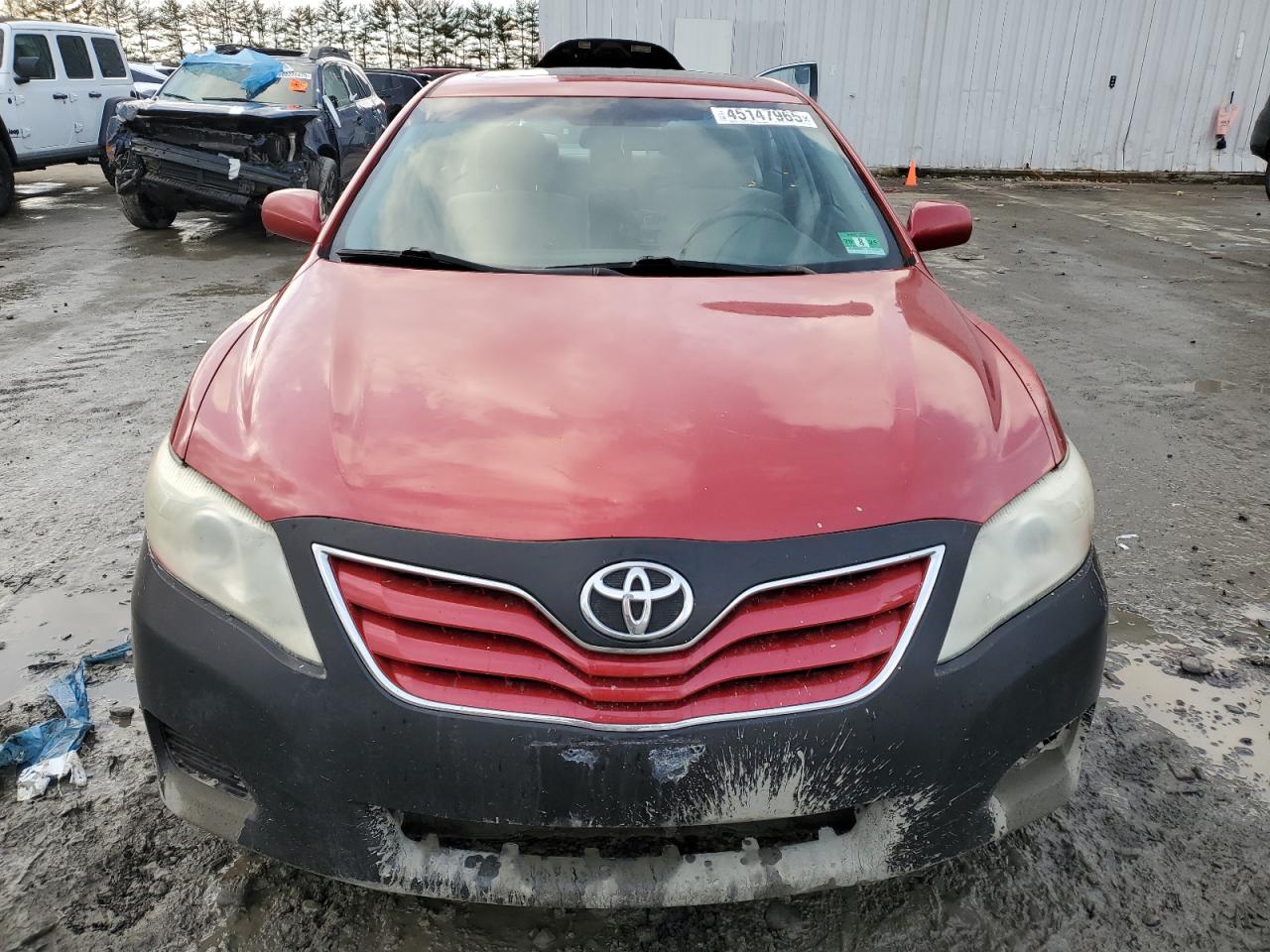 2010 Toyota Camry VIN 4T1BF3EK5AU037599 Copart auction photo, all over damage thumbnail 5