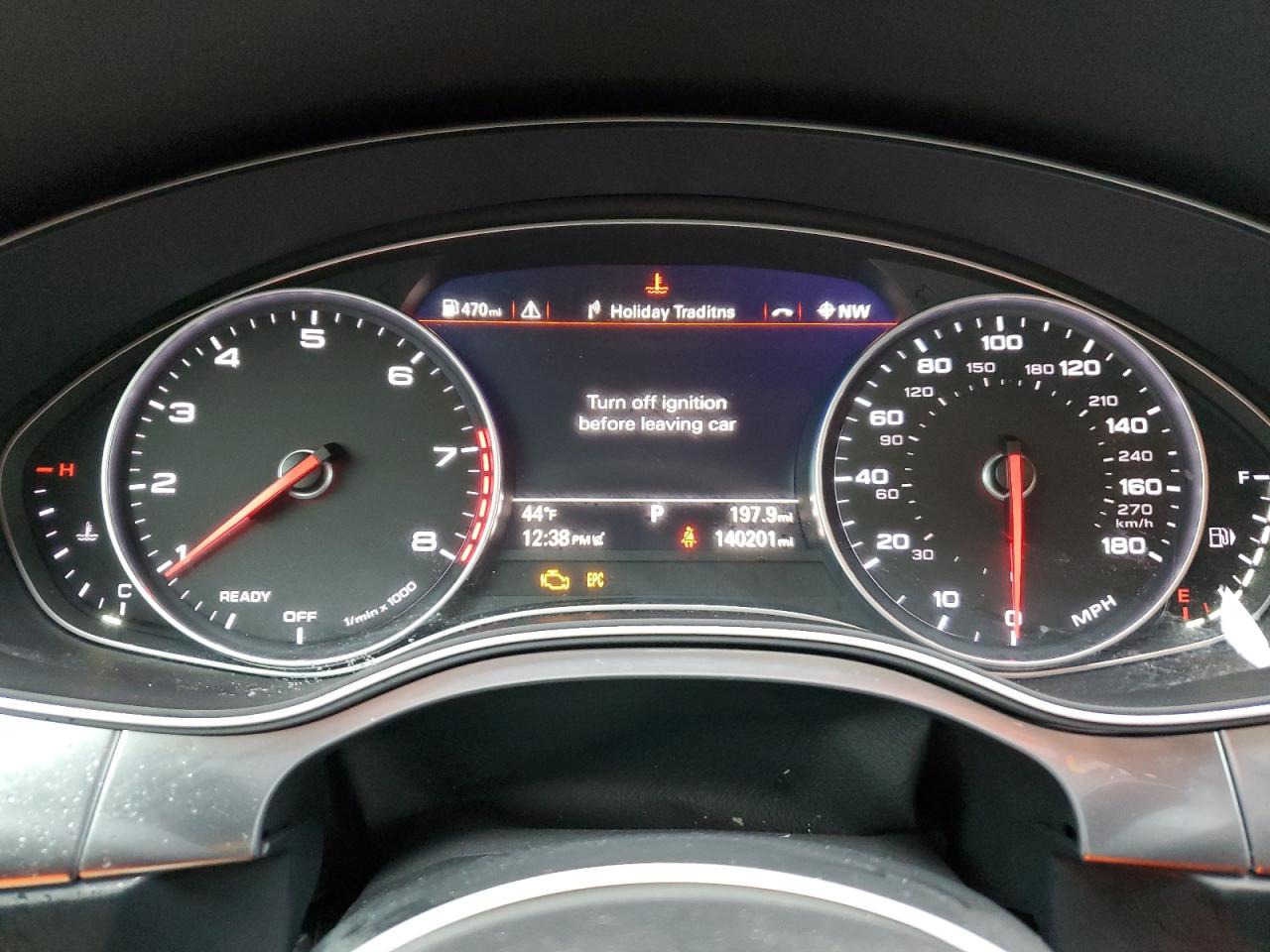 2016 Audi A6 VIN WAUGFAFC7GN065085 Copart auction photo, front end damage thumbnail 9
