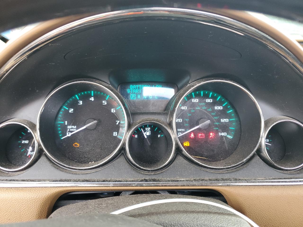 2015 Buick Enclave VIN 5GAKRBKDXFJ374579 Copart auction photo, all over damage thumbnail 9
