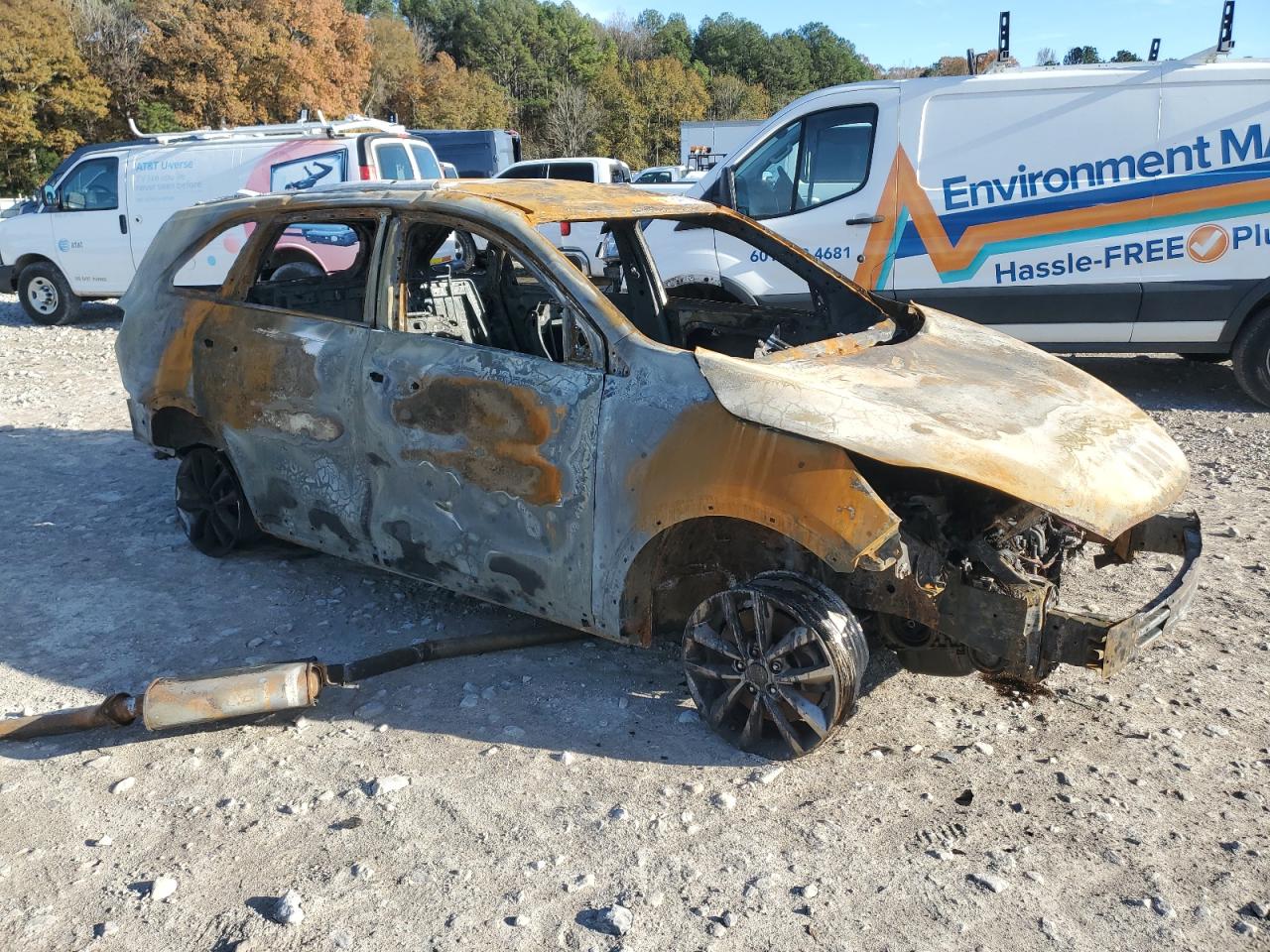 2017 KIA Sorento VIN 5XYPG4A34HG227448 Copart auction photo, burn damage thumbnail 4