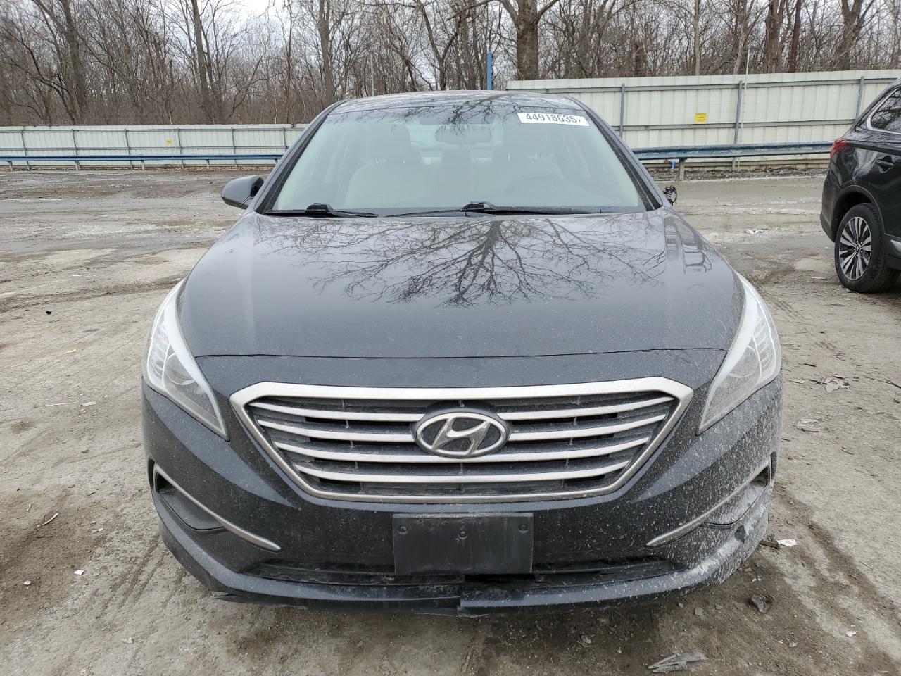 2017 Hyundai Sonata VIN 5NPE24AF6HH464676 Copart auction photo, front end / side damage thumbnail 5