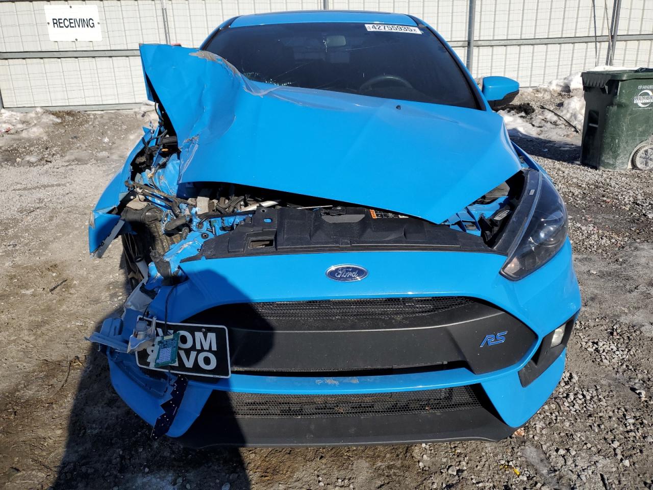 2017 Ford Focus VIN WF0DP3TH5H4125920 Copart auction photo, front end damage thumbnail 5