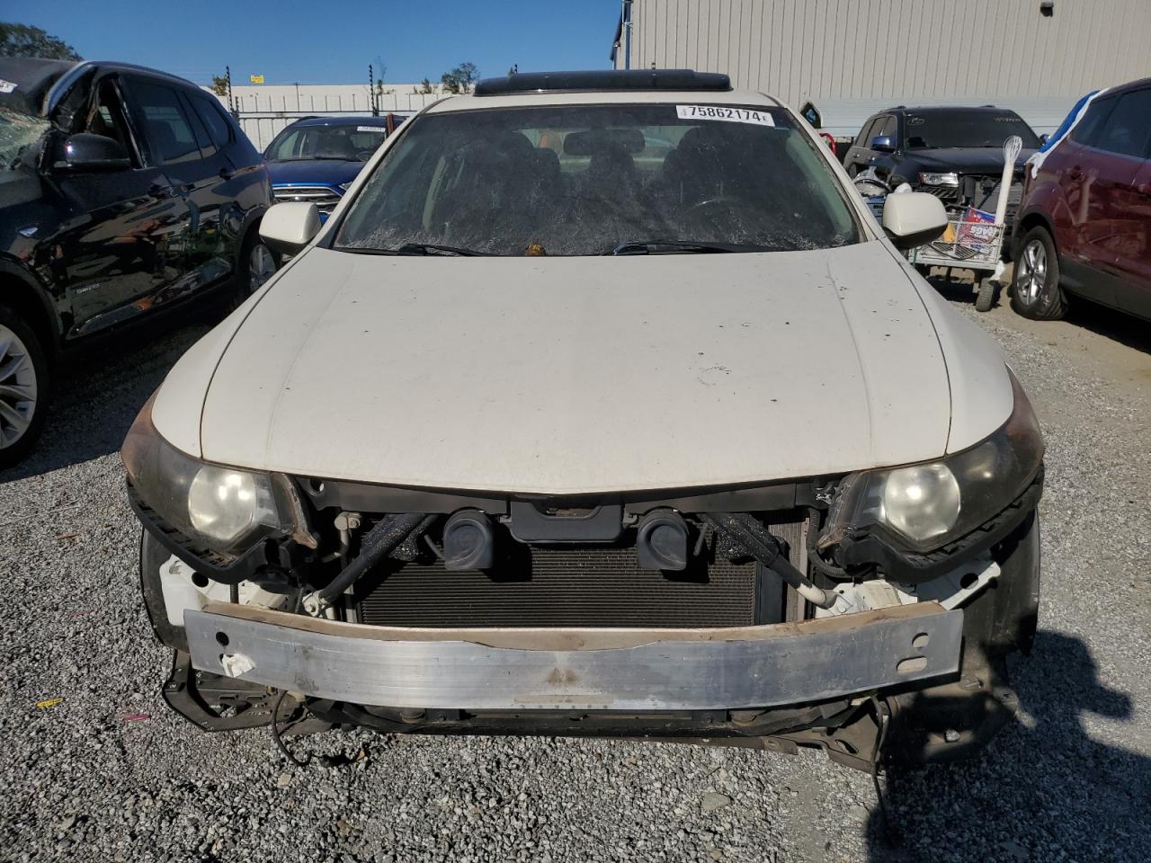 2009 Acura TSX VIN JH4CU26639C001002 Copart auction photo, front end damage thumbnail 5