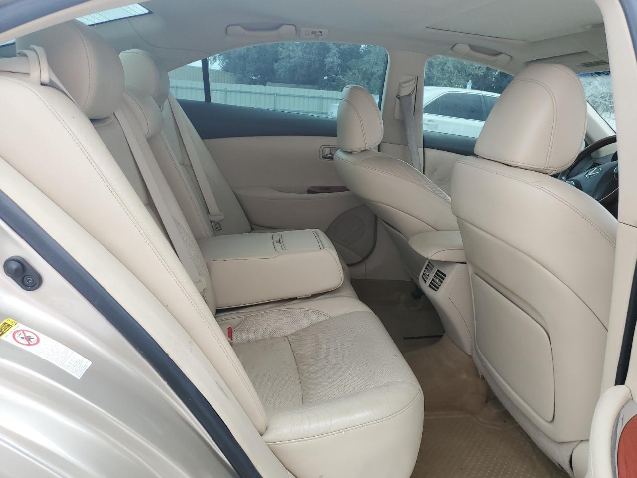 2012 Lexus ES VIN JTHBK1EG7C2504549 Copart auction photo, front end / side damage thumbnail 10