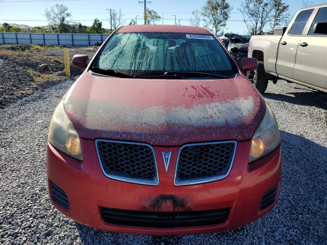 2009 Pontiac Vibe VIN 5Y2SP67809Z423530 Copart auction photo, mechanical damage thumbnail 5