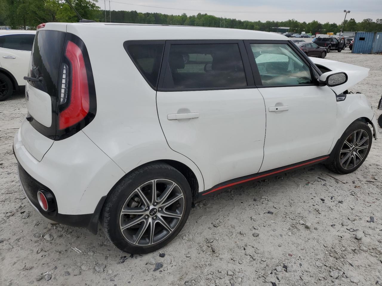 2018 KIA Soul VIN KNDJX3AA0J7898214 Copart auction photo, front end damage thumbnail 3