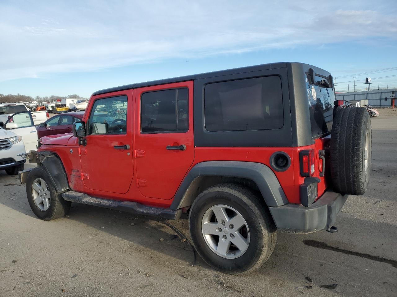 2018 Jeep Wrangler VIN 1C4HJWDG6JL919219 Copart auction photo, front end damage thumbnail 2