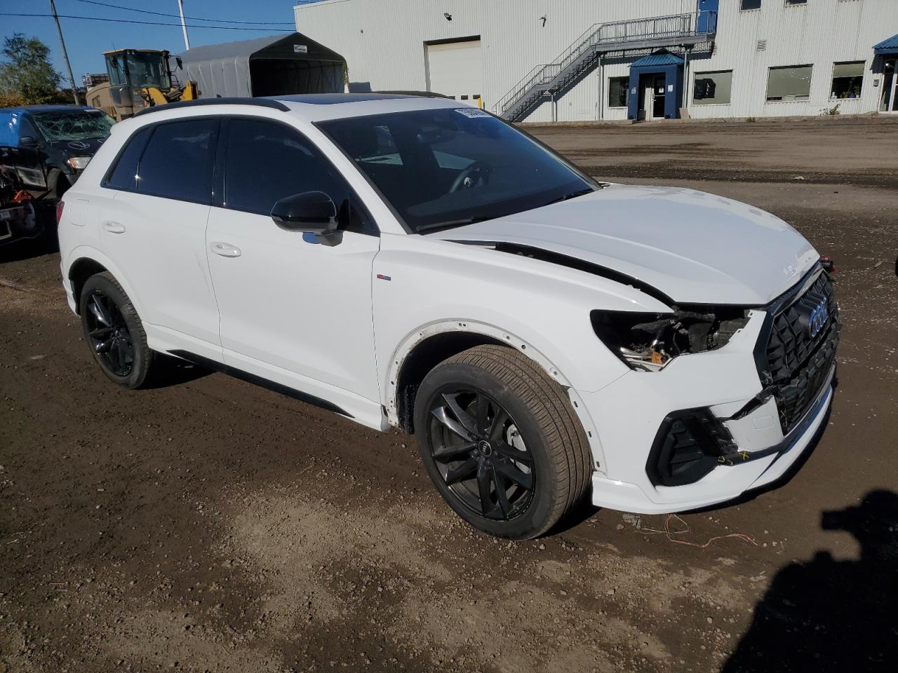 2024 Audi Q3 VIN WA1DECF36R1020275 Copart auction photo, front end damage thumbnail 4
