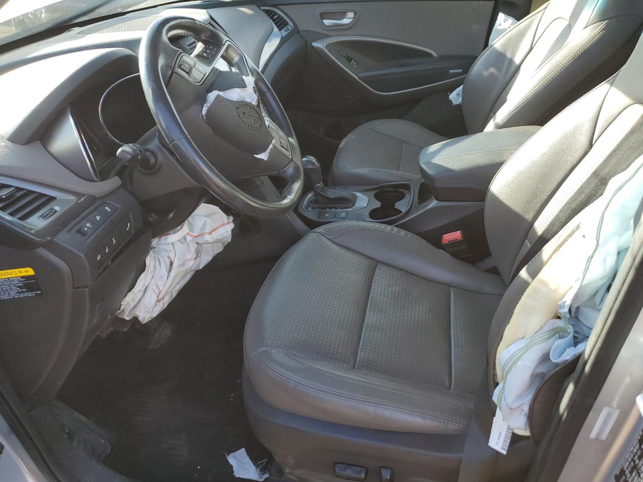 2015 Hyundai Santa Fe VIN 5XYZUDLB1FG274021 Copart auction photo, front end / rear end damage thumbnail 7