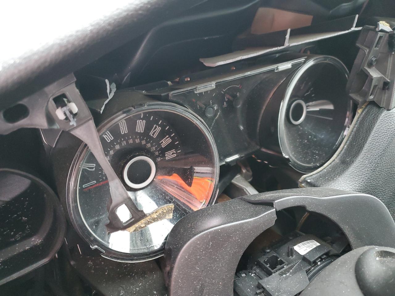 2014 Ford Mustang VIN 1ZVBP8AM8E5301580 Copart auction photo, front end / side damage thumbnail 9