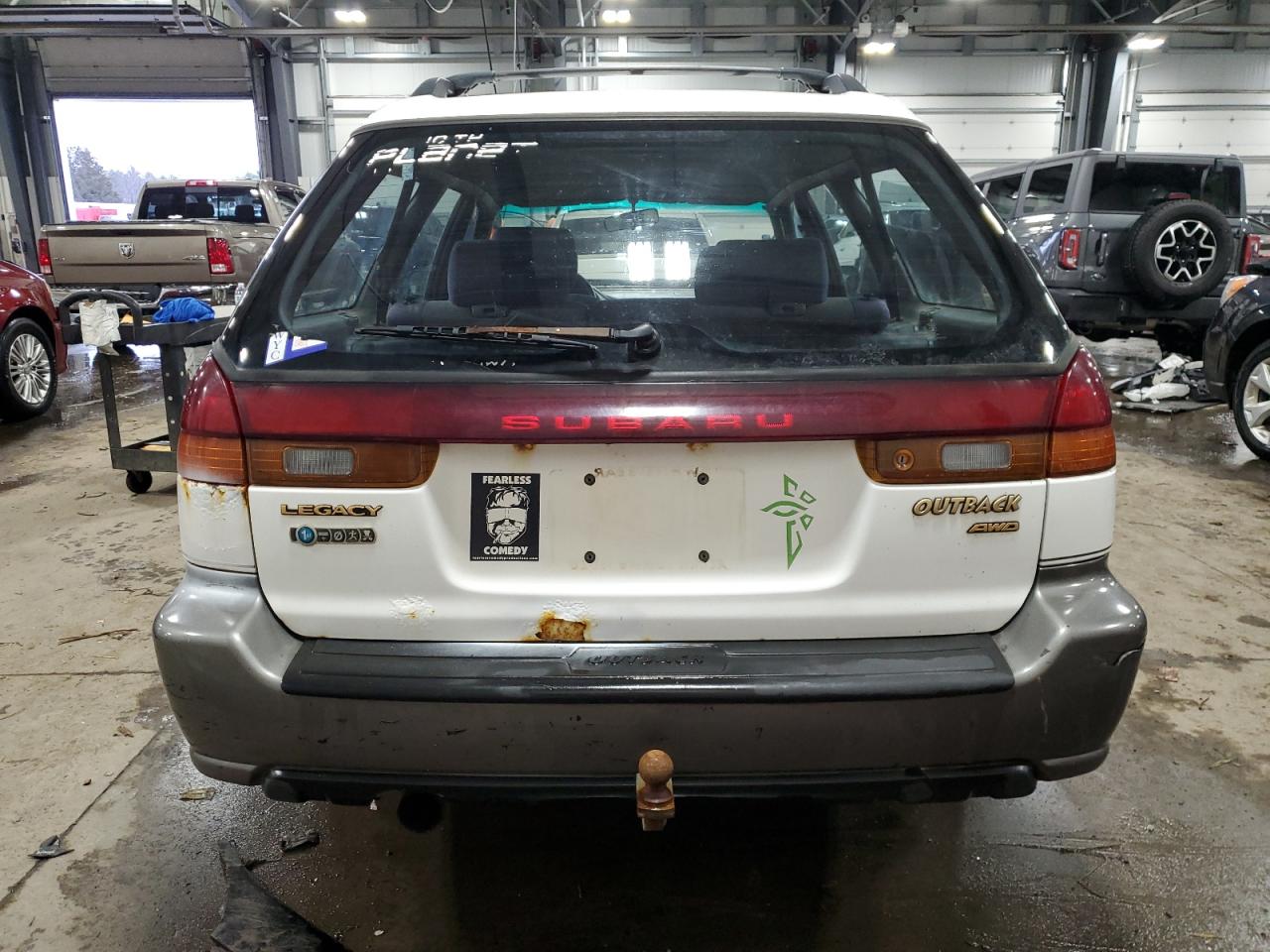 1997 Subaru Legacy VIN 4S3BG6850V7644037 Copart auction photo, front end damage thumbnail 6