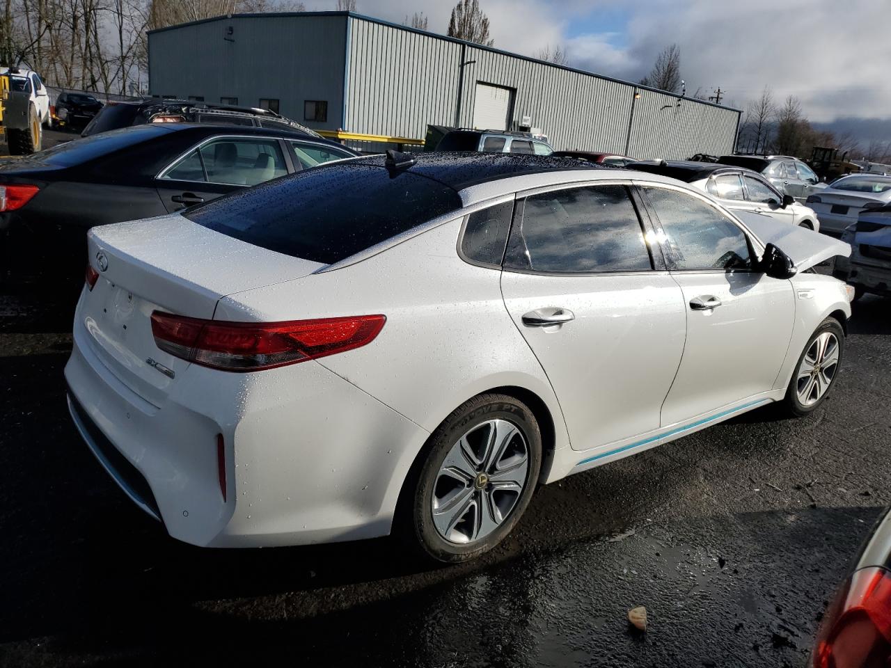 2017 KIA Optima VIN KNAGV4LD6H5010355 Copart auction photo, front end damage thumbnail 3