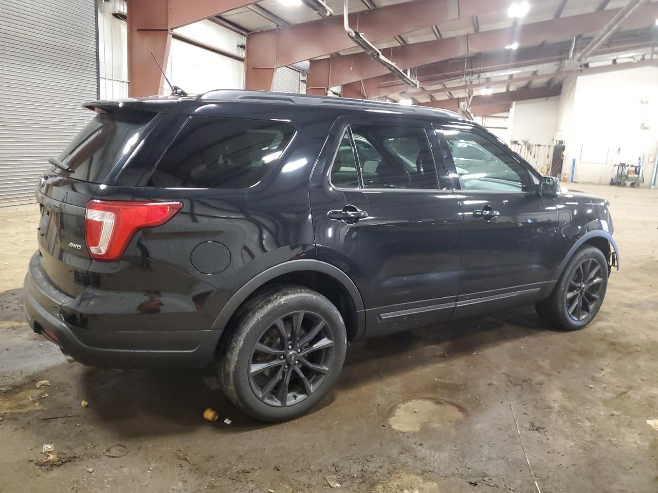 2019 Ford Explorer VIN 1FM5K8D89KGA59424 Copart auction photo, rollover damage thumbnail 3