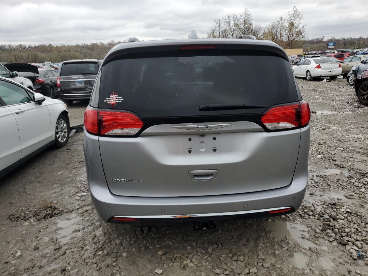 2018 Chrysler Pacifica VIN 2C4RC1EG3JR106444 Copart auction photo, side damage thumbnail 6