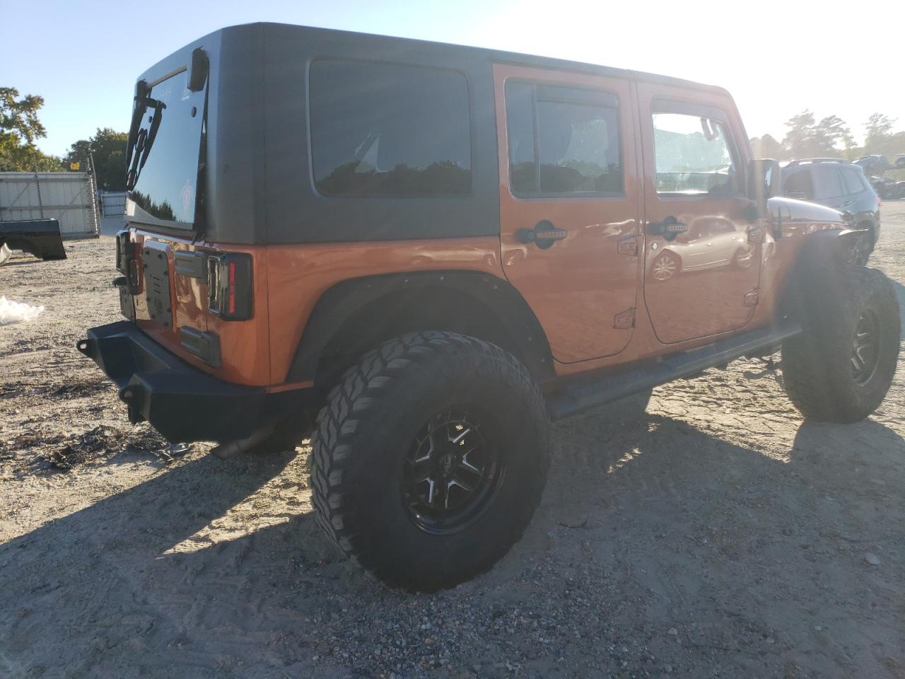 2011 Jeep Wrangler VIN 1J4BA3H19BL518107 Copart auction photo, front end damage thumbnail 3