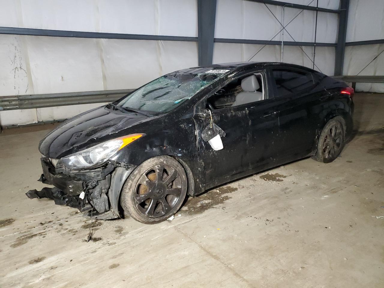 2012 Hyundai Elantra VIN 5NPDH4AE0CH106466