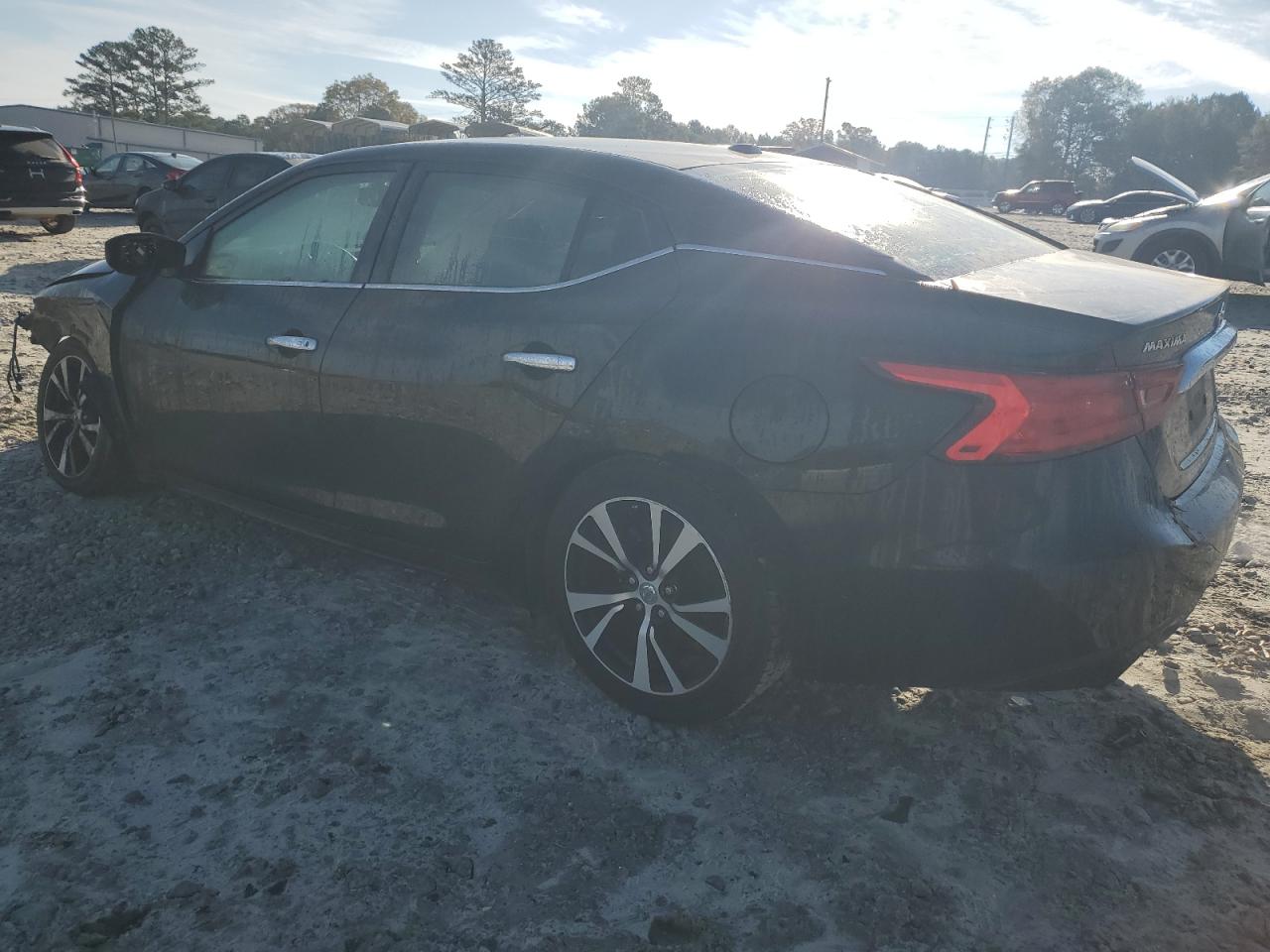 2017 Nissan Maxima VIN 1N4AA6AP1HC442933 Copart auction photo, undercarriage / front end damage thumbnail 2