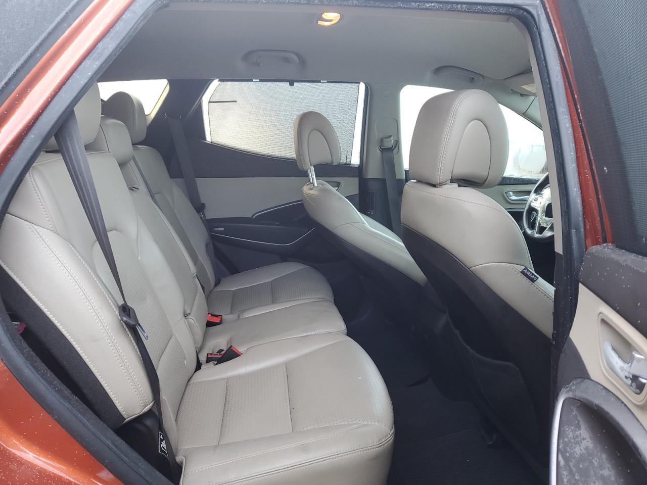 2014 Hyundai Santa Fe VIN 5XYZU3LA2EG125052 Copart auction photo, rear end / front end damage thumbnail 12
