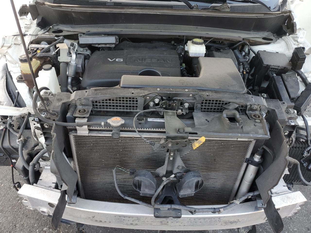2018 Nissan Pathfinder VIN 5N1DR2MN7JC638685 Copart auction photo, front end damage thumbnail 12