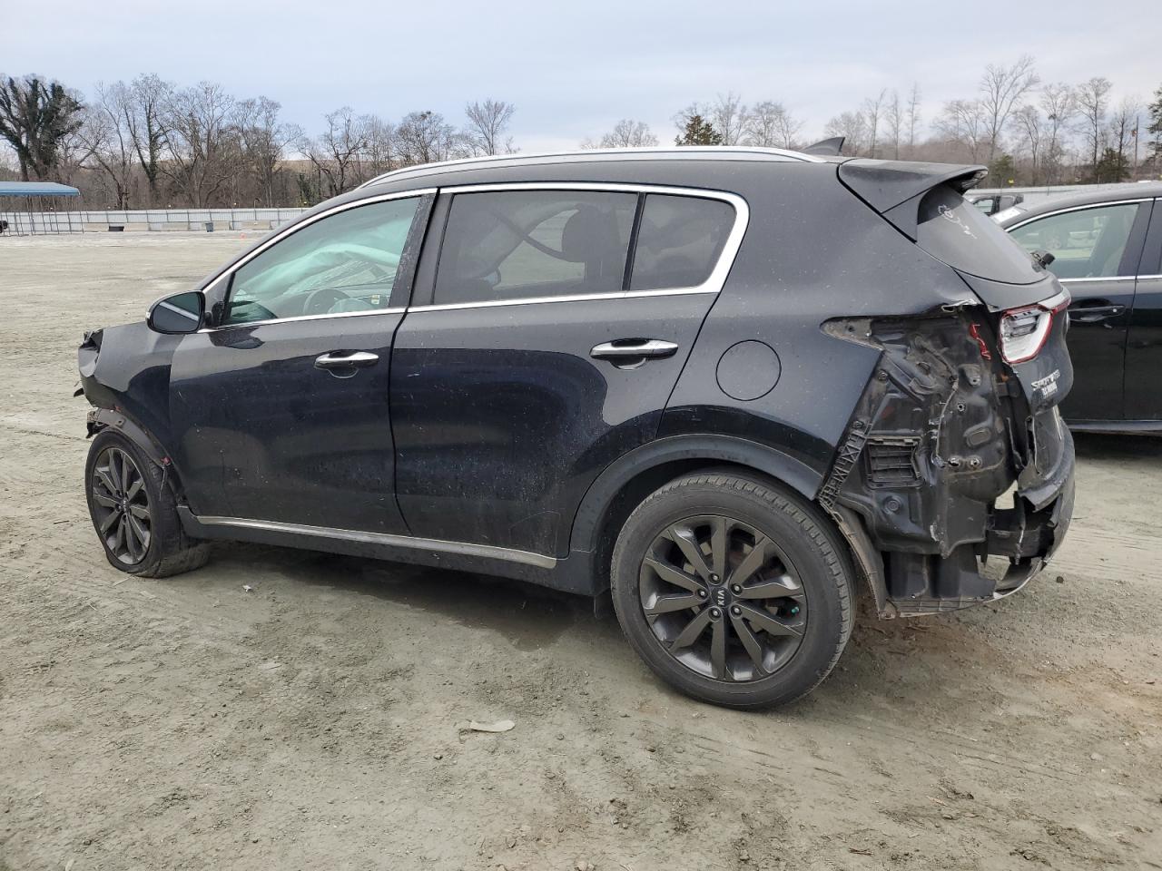2018 KIA Sportage VIN KNDPN3AC8J7443760 Copart auction photo, front end damage thumbnail 2