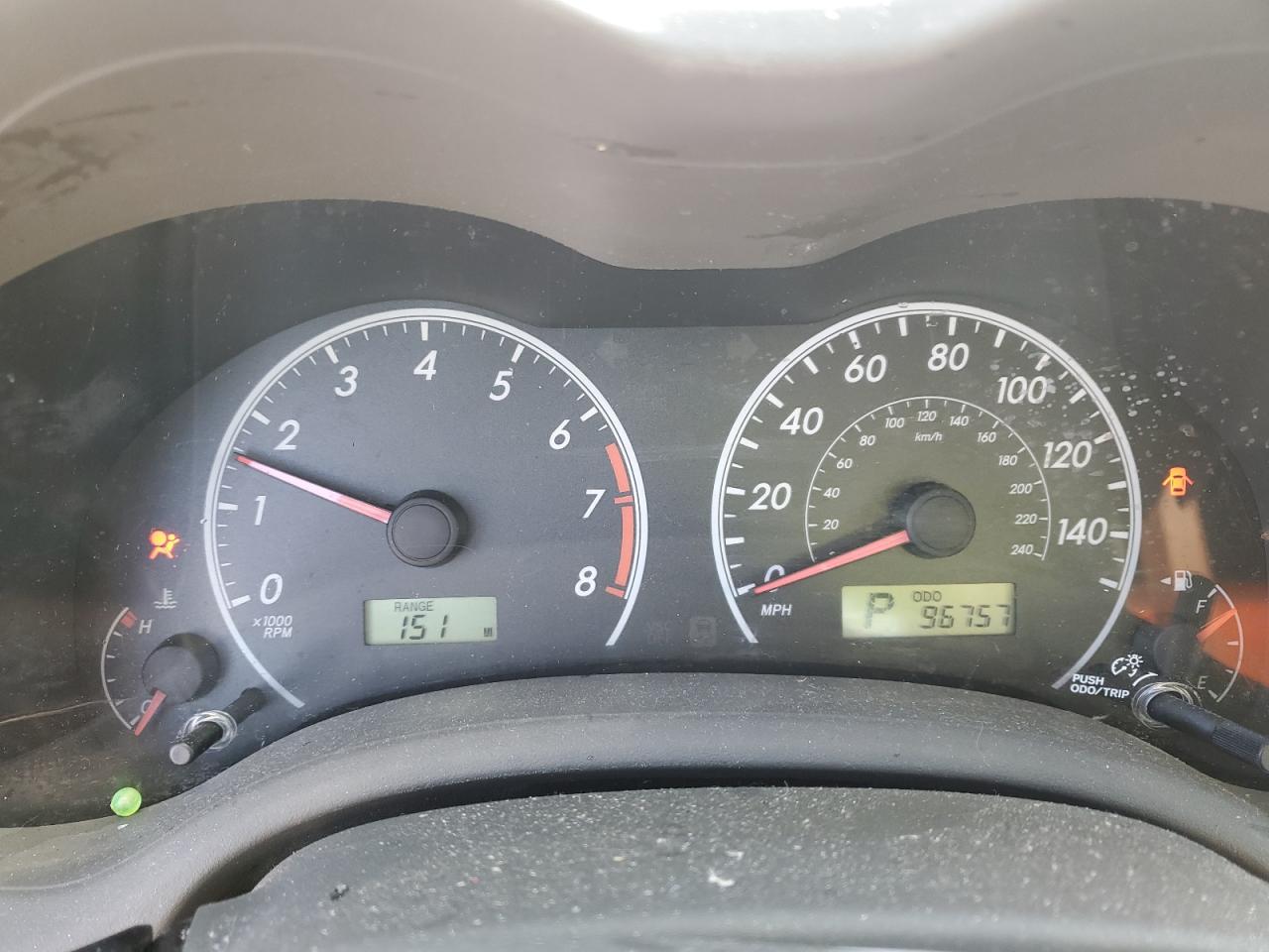 2010 Toyota Corolla VIN 2T1BU4EE9AC336052 Copart auction photo, all over damage thumbnail 9