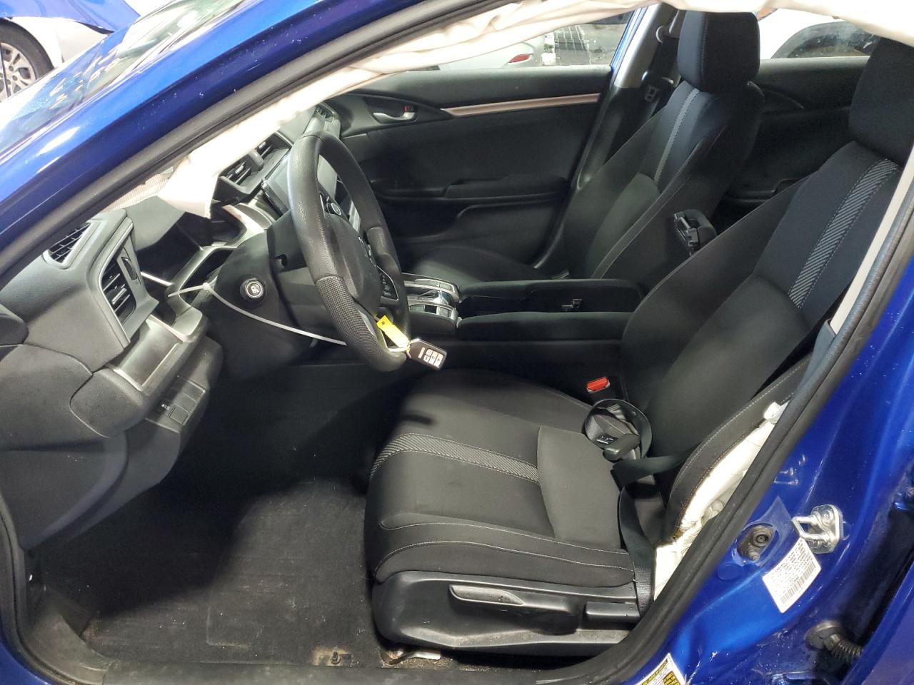 2016 Honda Civic VIN 19XFC2F75GE089986 Copart auction photo, side damage thumbnail 7