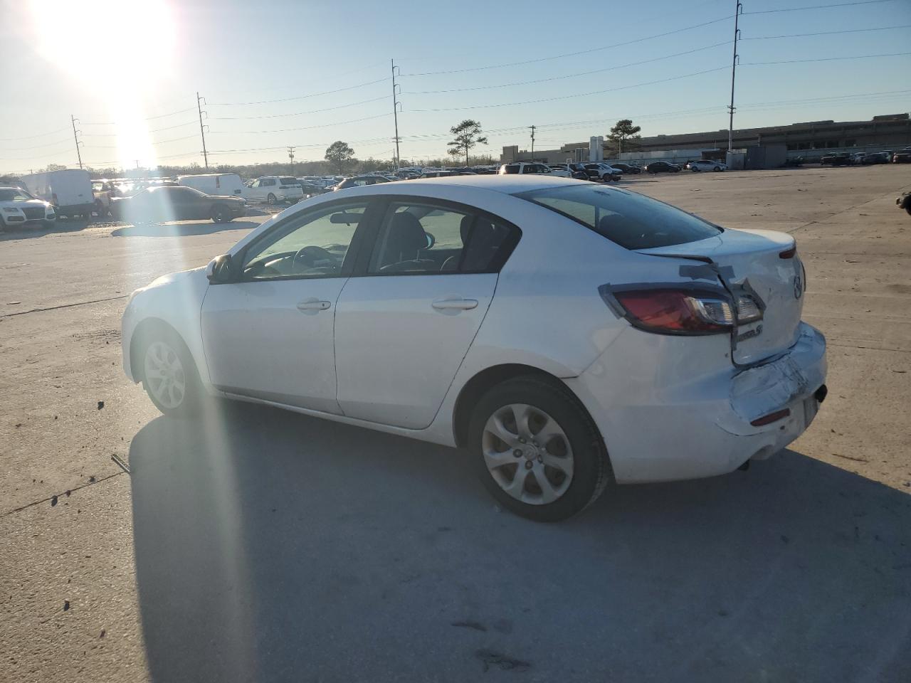 2013 Mazda 3 VIN JM1BL1U74D1704960 Copart auction photo, rear end damage thumbnail 2