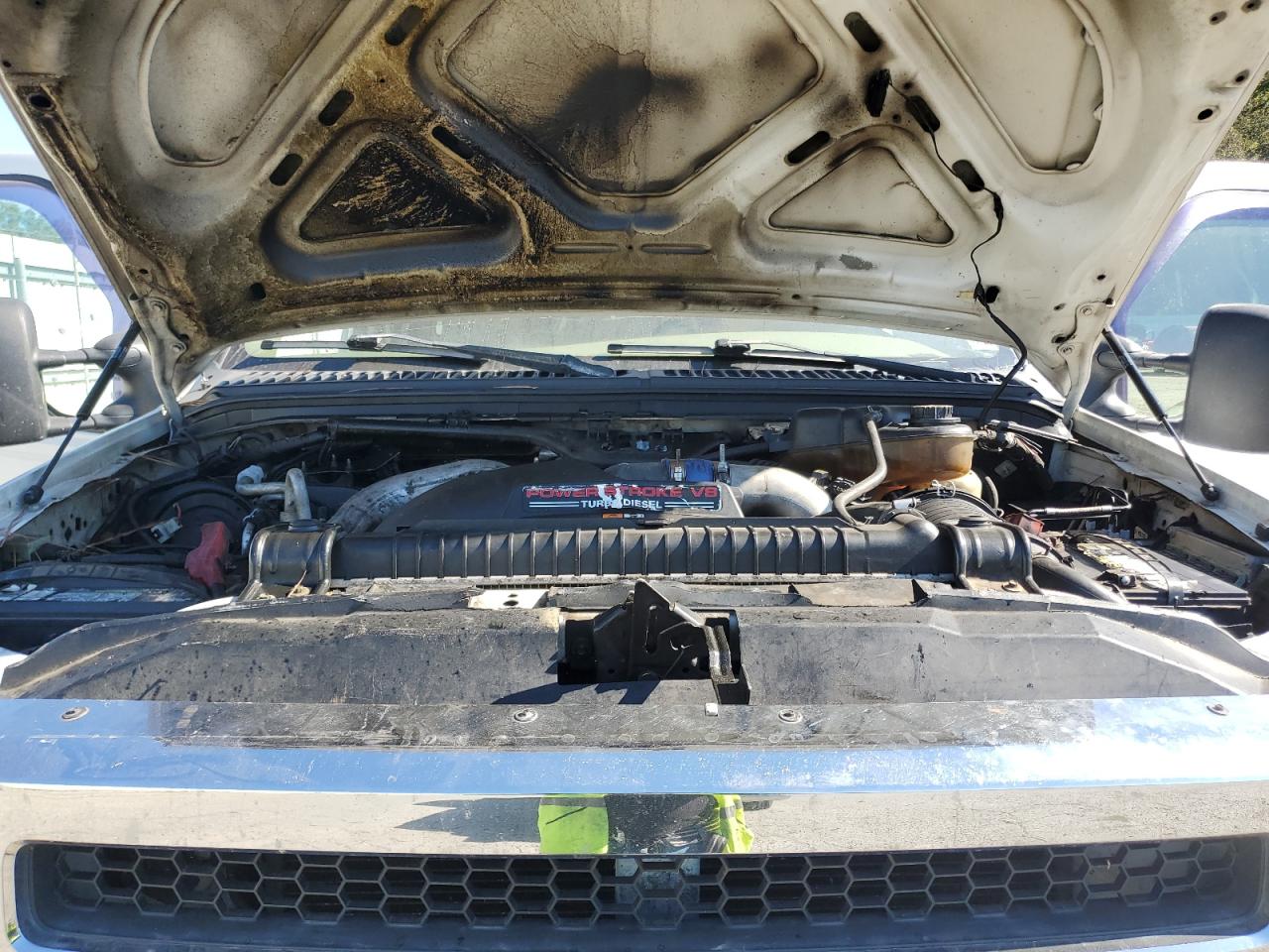 2006 Ford F350 VIN 1FTWW31P26EC27904 Copart auction photo, burn damage thumbnail 12