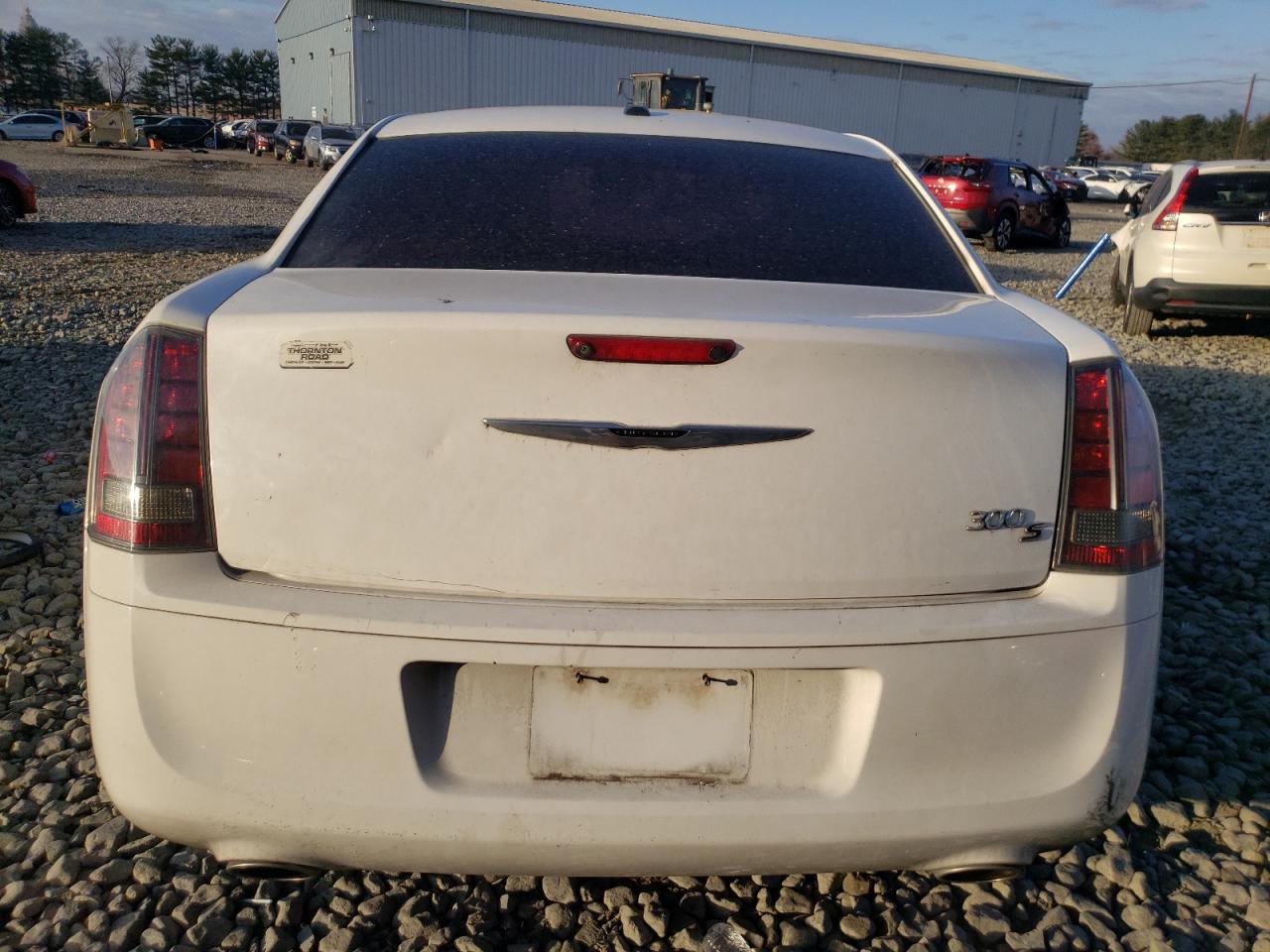2014 Chrysler 300 VIN 2C3CCABG9EH341733 Copart auction photo, side / undercarriage damage thumbnail 6