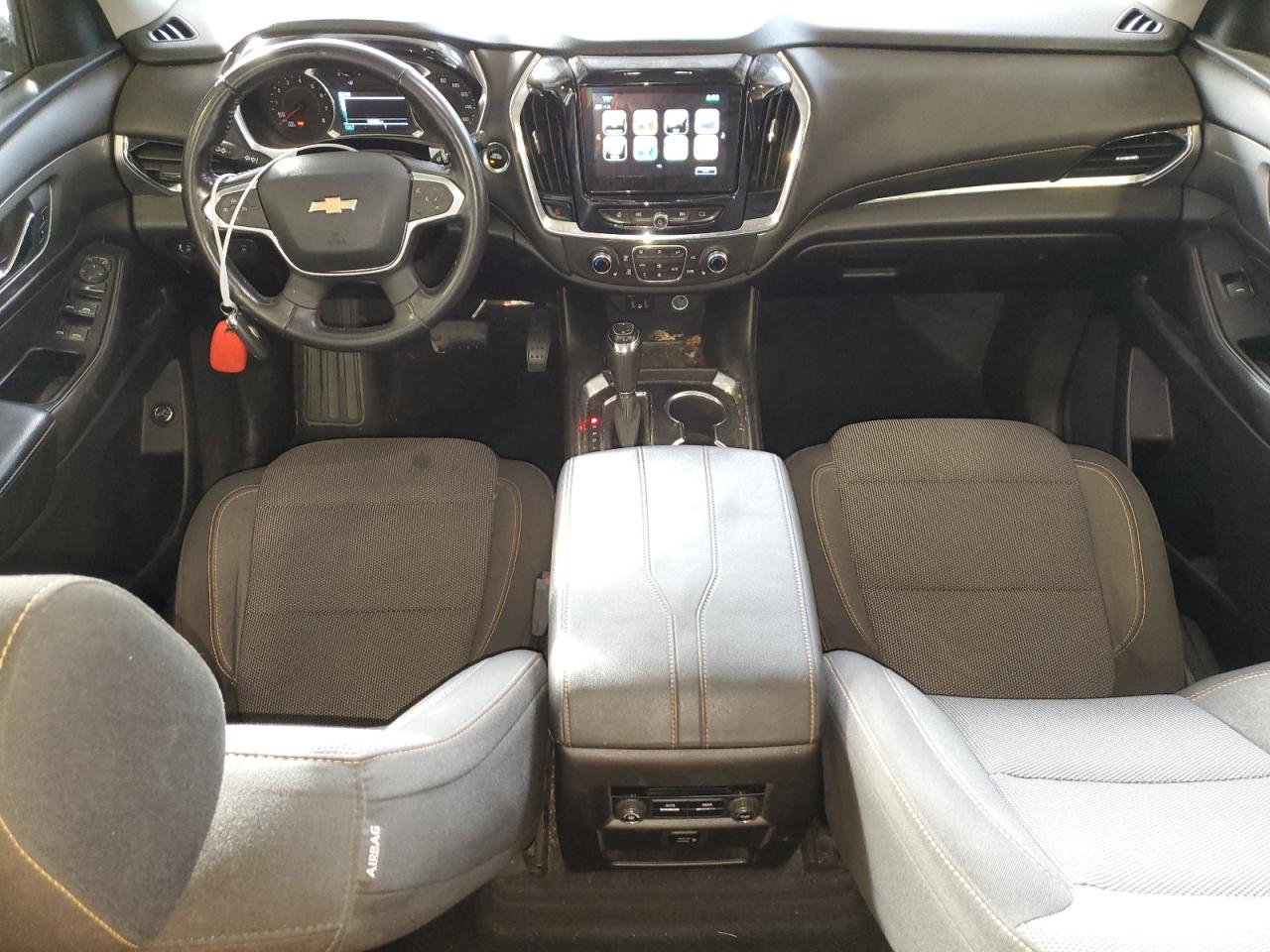 2018 Chevrolet Traverse VIN 1GNEVGKW4JJ192012 Copart auction photo, front end / side damage thumbnail 8