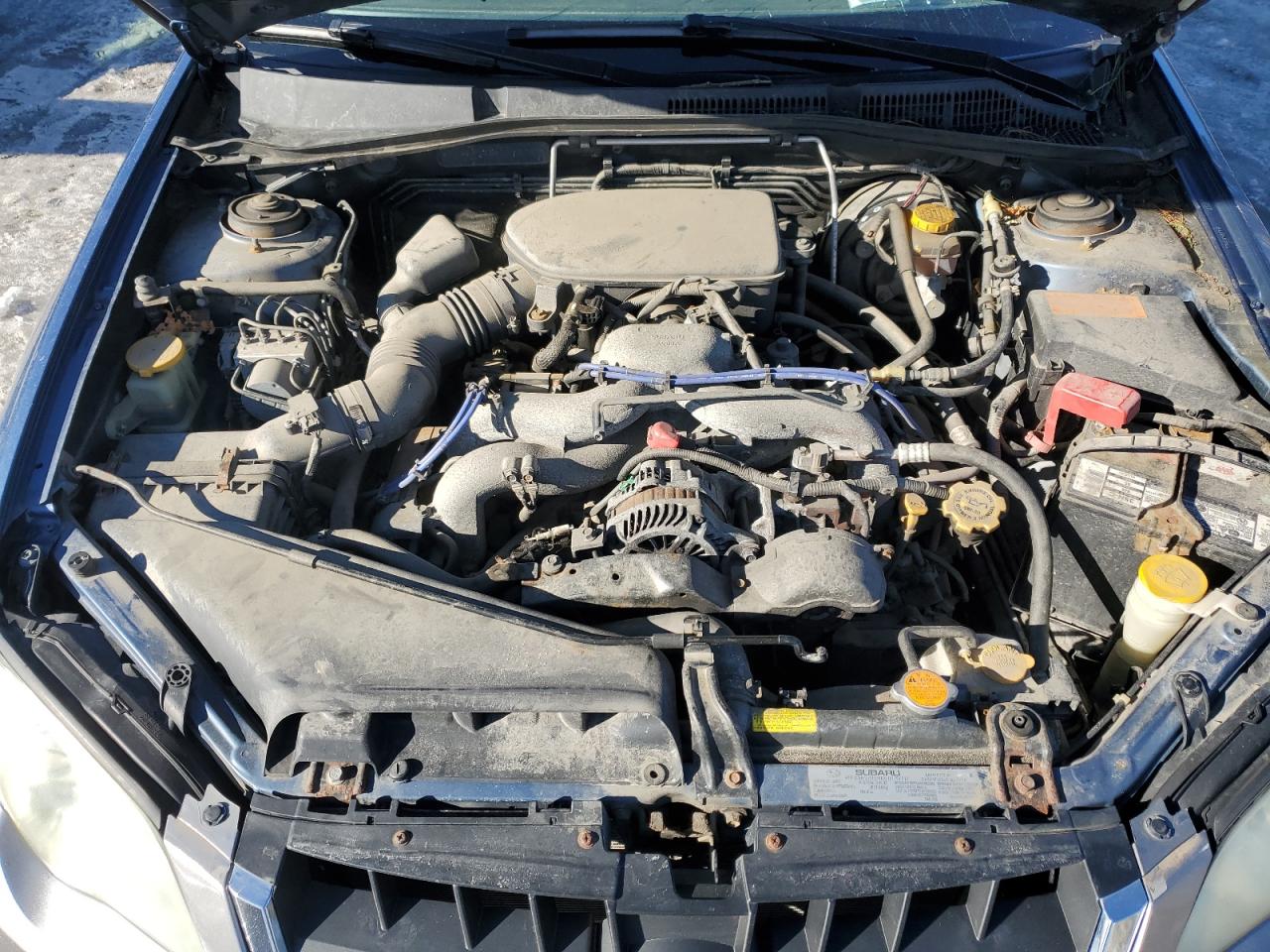 2008 Subaru Outback VIN 4S4BP61C587358760 Copart auction photo, top/roof / front end damage thumbnail 11