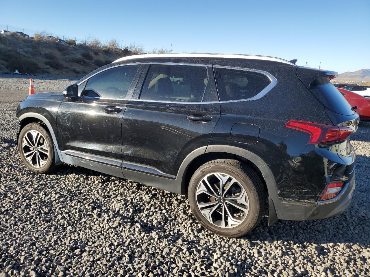 2020 Hyundai Santa Fe VIN 5NMS5CAA3LH289186 Copart auction photo, front end damage thumbnail 2