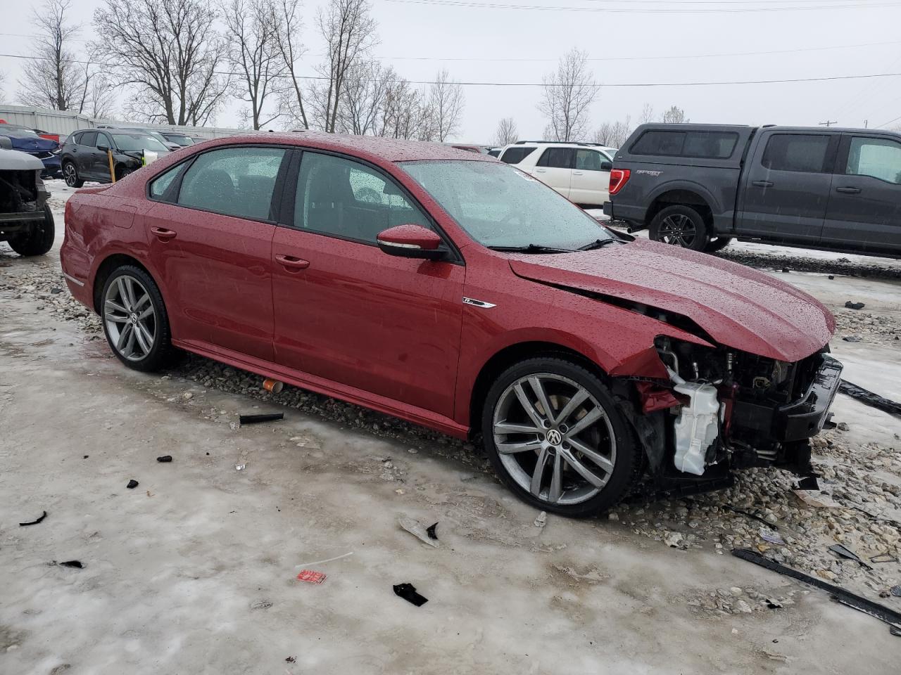2018 Volkswagen Passat VIN 1VWAA7A35JC045984 Copart auction photo, front end damage thumbnail 4