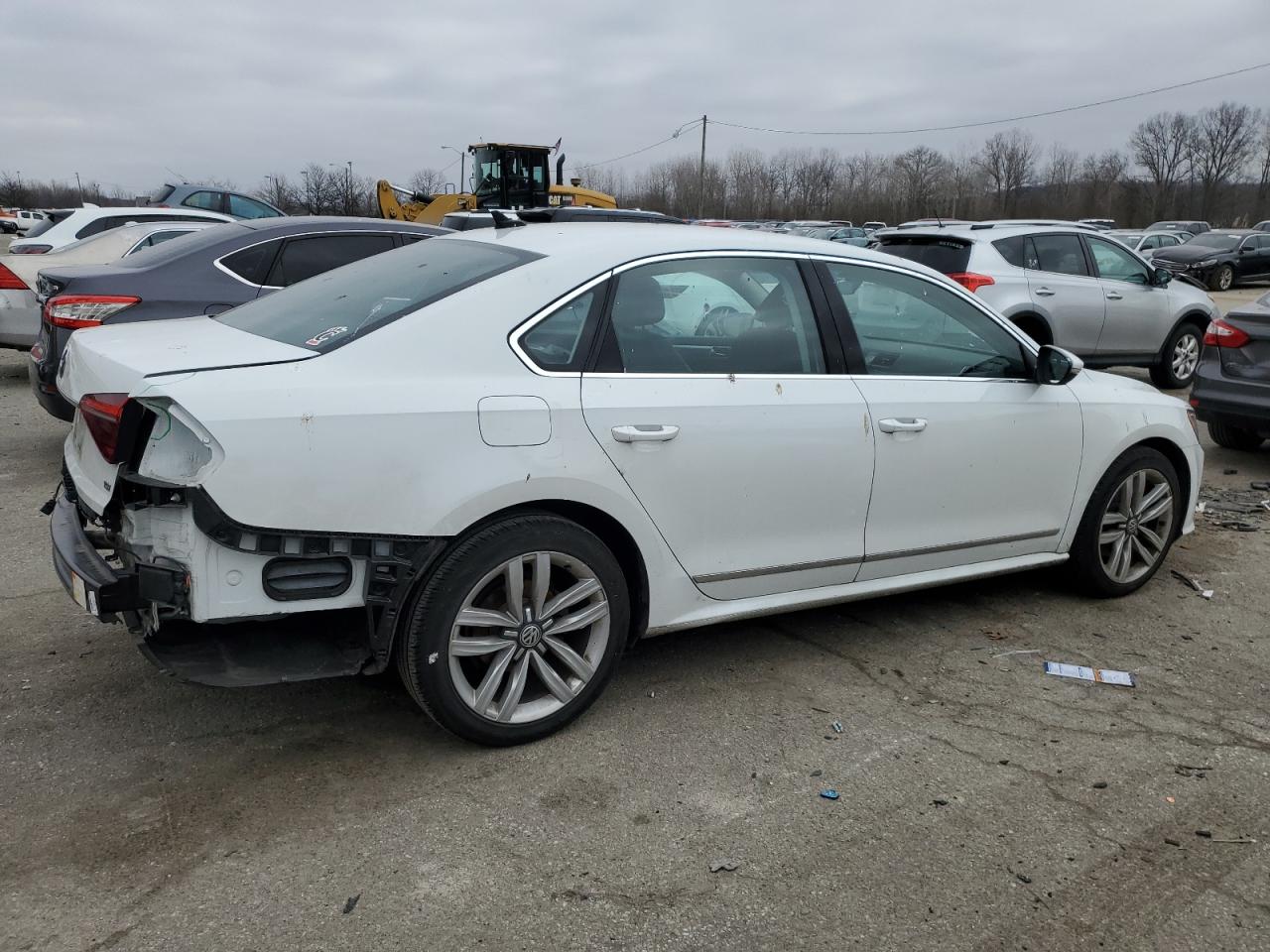 2017 Volkswagen Passat VIN 1VWGT7A38HC044018 Copart auction photo, rear end damage thumbnail 3