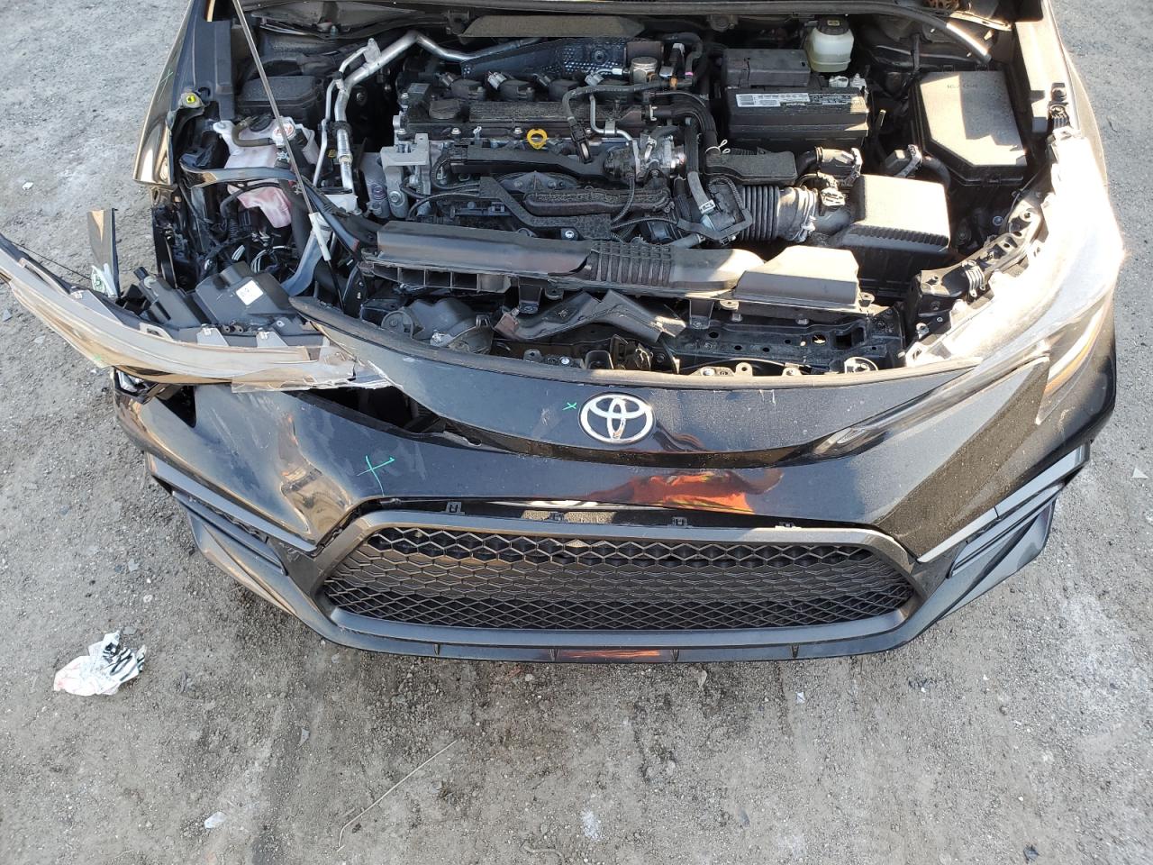 2021 Toyota Corolla VIN JTDP4MCEXMJ073829 Copart auction photo, front end / minor dent/scratches damage thumbnail 11