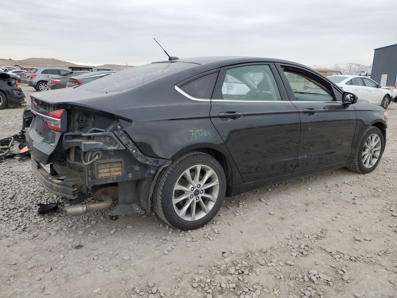2017 Ford Fusion VIN 3FA6P0H77HR280413 Copart auction photo, all over damage thumbnail 3