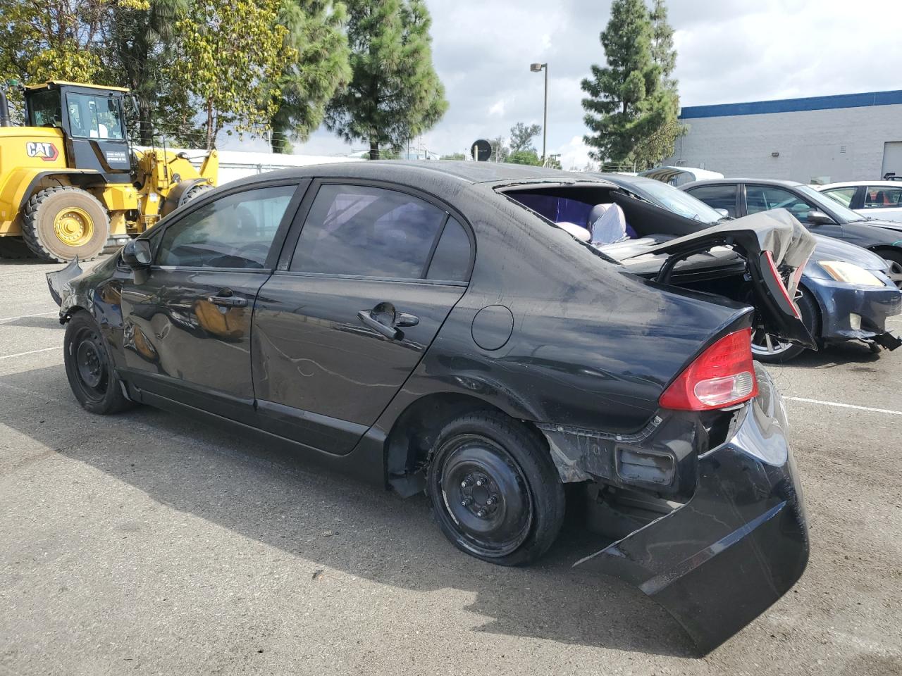 2008 Honda Civic VIN 2HGFA16568H332873 Copart auction photo, all over damage thumbnail 2
