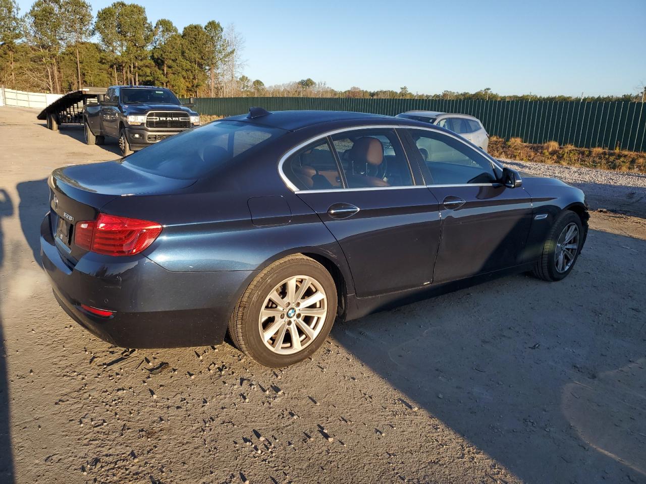 2016 BMW 5er VIN WBA5A5C58GG349087 Copart auction photo, front end damage thumbnail 3
