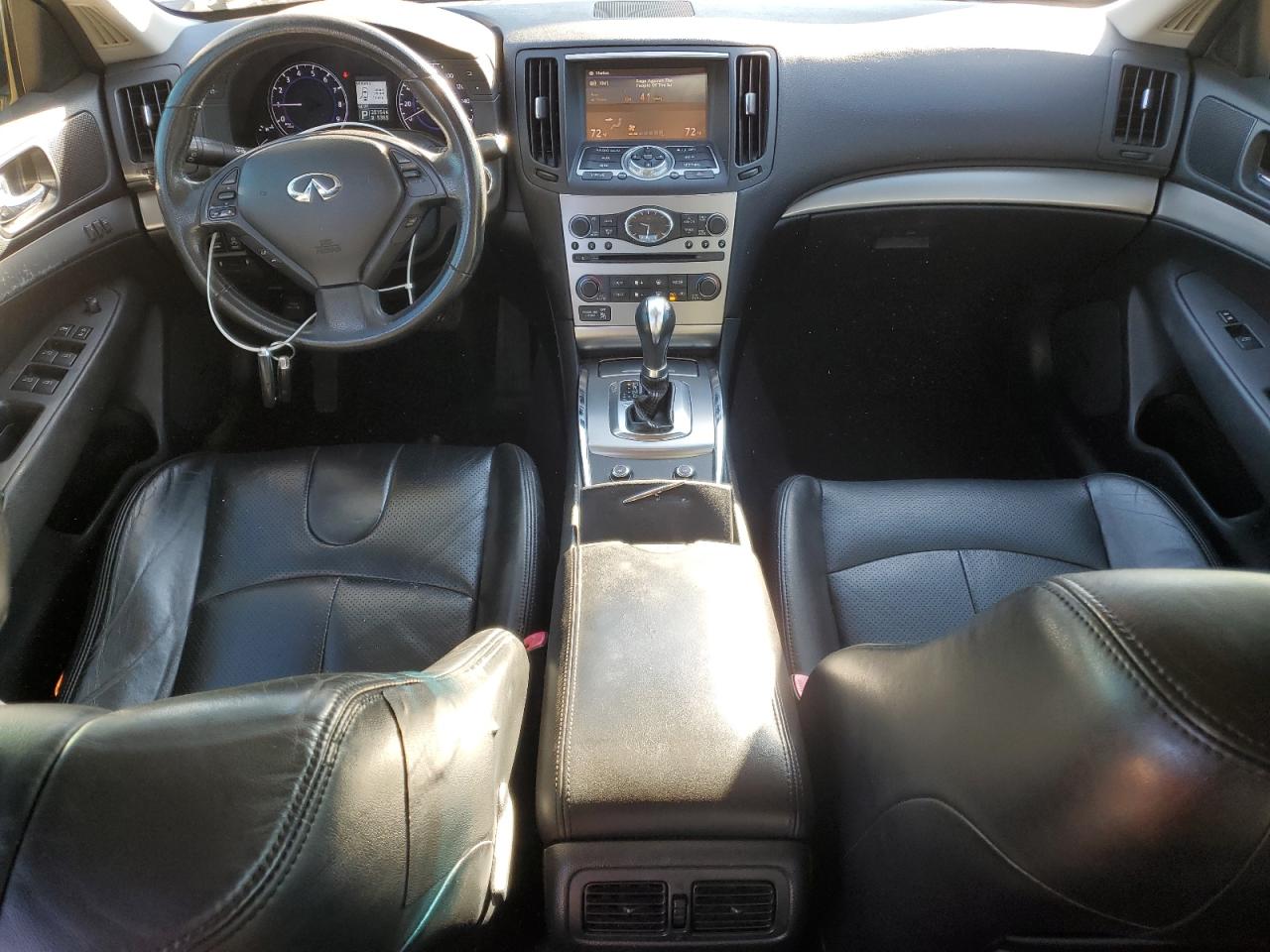 2011 Infiniti G VIN JN1CV6AP8BM305337 Copart auction photo, rear end damage thumbnail 8