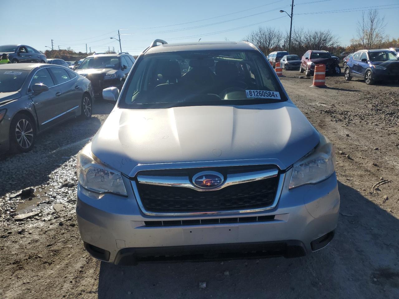 2014 Subaru Forester VIN JF2SJAECXEH478421 Copart auction photo, side / minor dent/scratches damage thumbnail 5