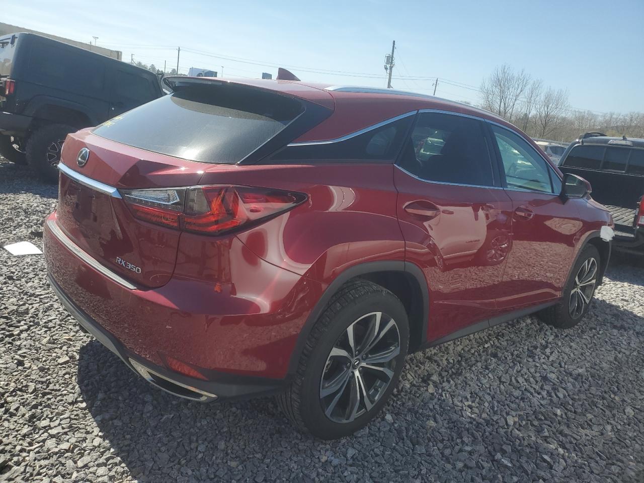 2022 Lexus RX VIN 2T2HZMDAXNC324245 Copart auction photo, front end damage thumbnail 3