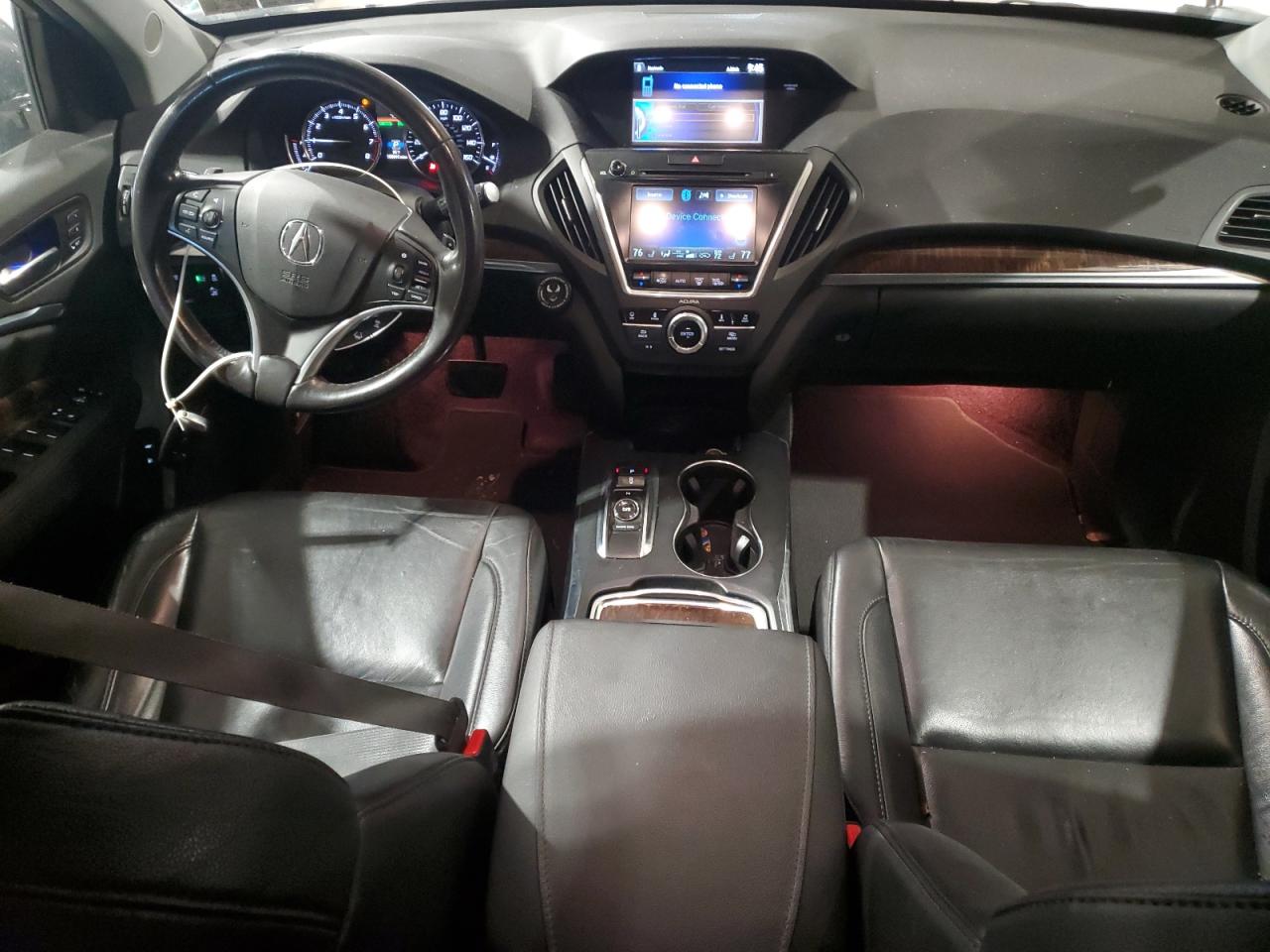 2017 Acura MDX VIN 5FRYD4H57HB009787 Copart auction photo, side damage thumbnail 8