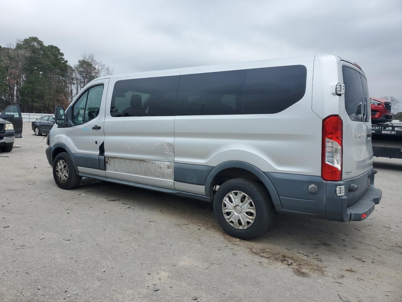 2016 Ford Transit VIN 1FBZX2ZM4GKA30027 Copart auction photo, all over damage thumbnail 2
