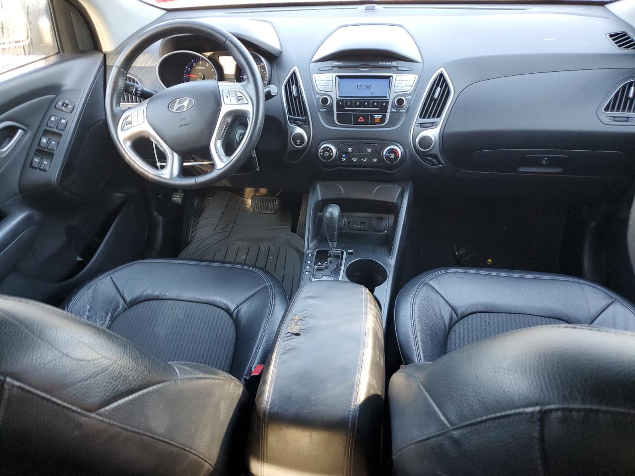 2010 Hyundai Tucson VIN KM8JUCAC3AU075154 Copart auction photo, front end / minor dent/scratches damage thumbnail 8