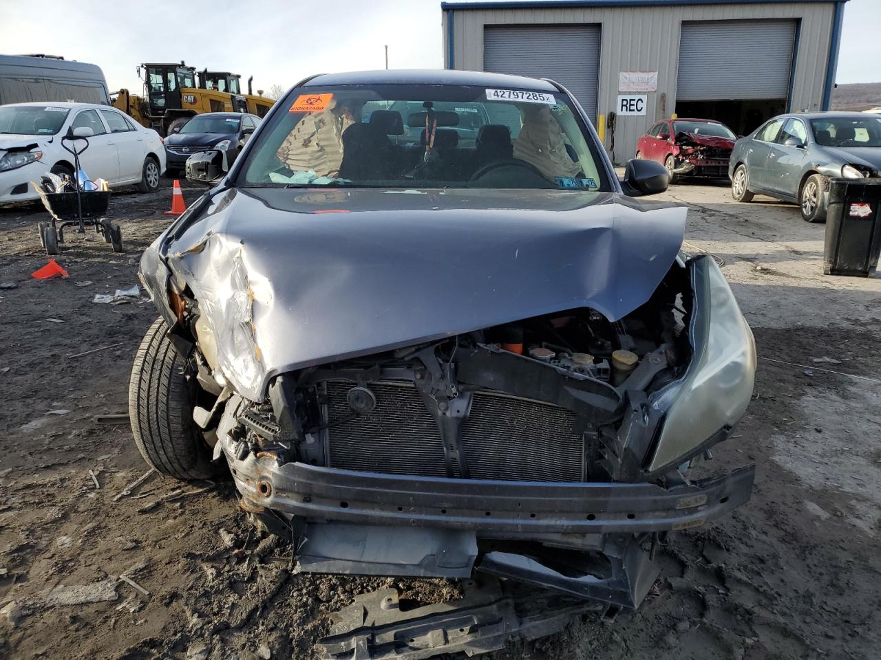 2014 Subaru Legacy VIN 4S3BMBA67E3024071 Copart auction photo, front end damage thumbnail 5