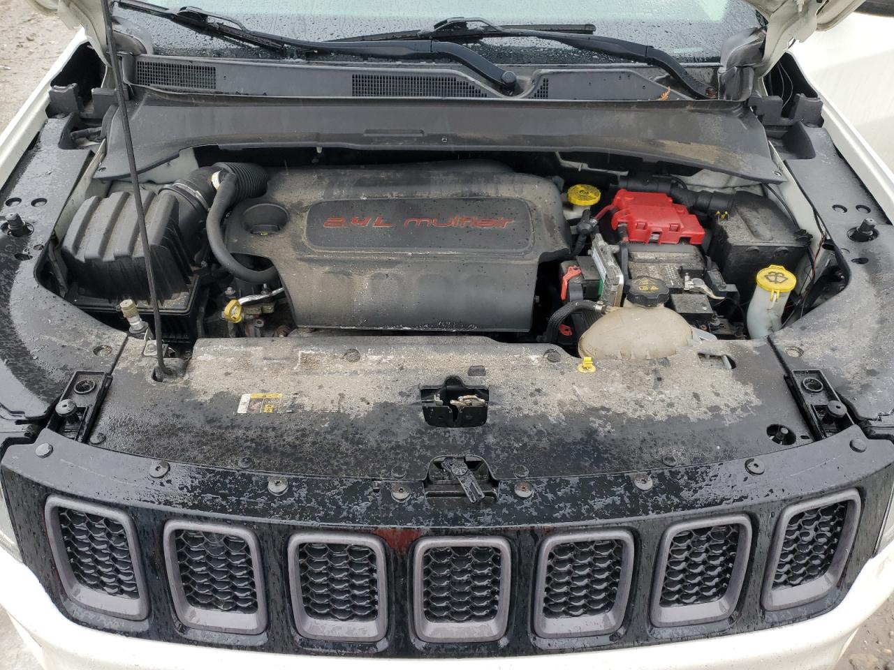2019 Jeep Compass VIN 3C4NJDDB0KT671292 Copart auction photo, side damage thumbnail 12