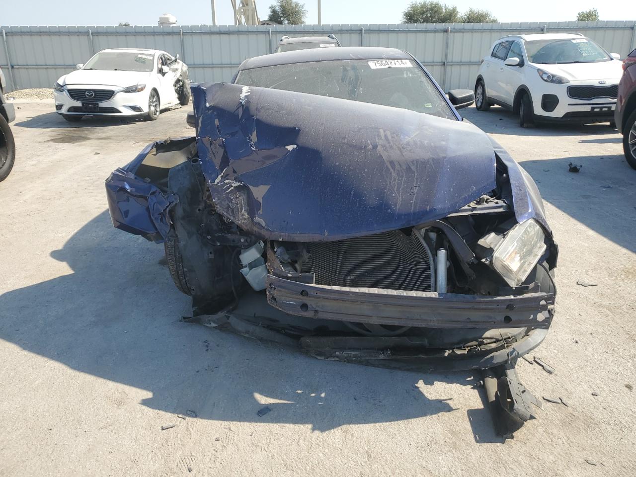 2012 Ford Mustang VIN 1ZVBP8AM0C5217962 Copart auction photo, front end damage thumbnail 5