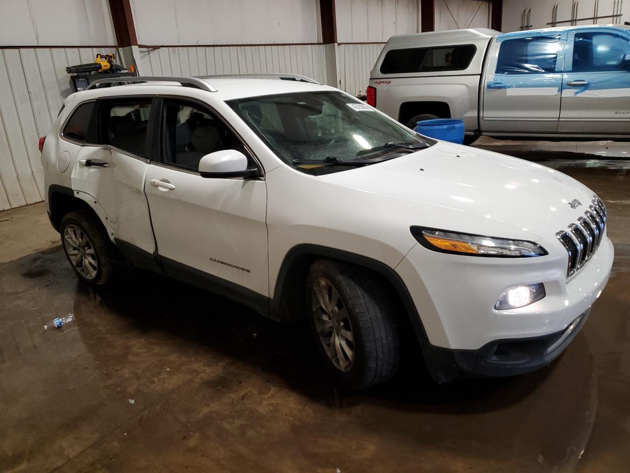 2016 Jeep Grand Cherokee VIN 1C4PJLDB8GW355062 Copart auction photo, front end / side damage thumbnail 4