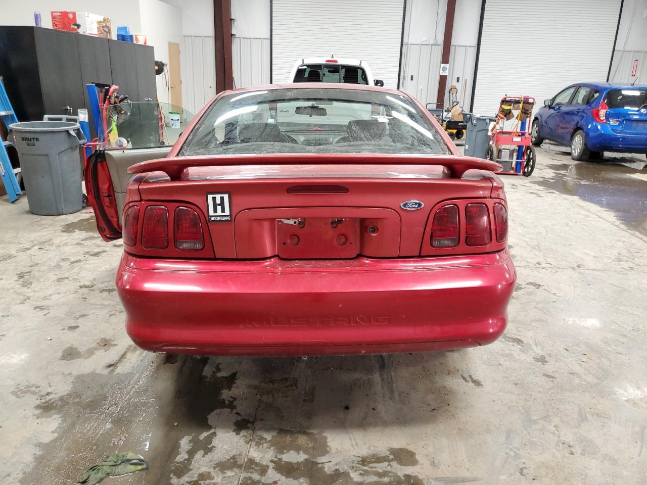 1998 Ford Mustang VIN 1FAFP4045WF176361 Copart auction photo, front end damage thumbnail 6