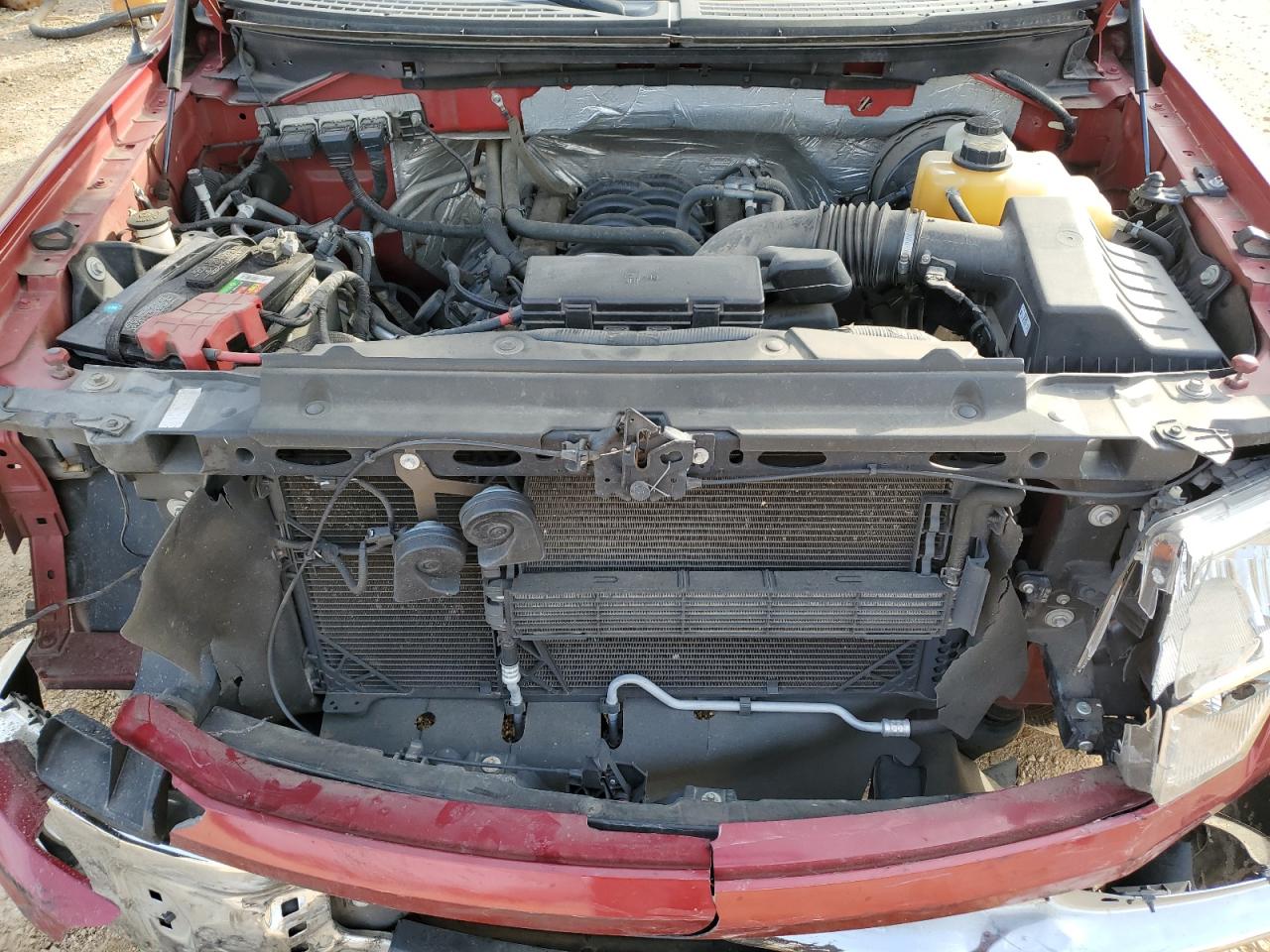 2013 Ford F-150 VIN 1FTFW1CF8DKG38490 Copart auction photo, front end damage thumbnail 11